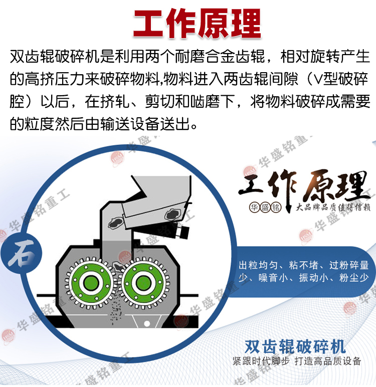 廢舊公路破碎機 公路翻挖料破碎機 銑刨料破碎機 雙齒輥破碎機